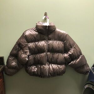 Women’s Calm Gray Puffer Jacket